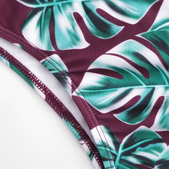 Palm Print Bikini - Picture 3 of 5